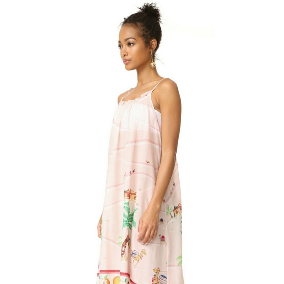 New! KATE SPADE Maxi Dress Swim Cover-Up Cotton - Picture 4 of 8